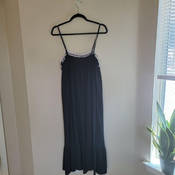 Victoria's Secret Womens Night Gown Black L Long Pajama - Picture 4 of 6